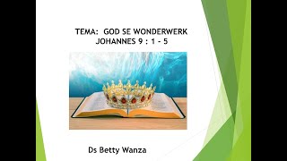 NGK Montagu Erediens Ds Betty Wanza 1 September 2024  0930 [upl. by Zitah]