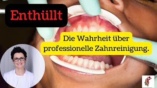 Über den Sinn einer professionellen Zahnreinigung [upl. by Halla]