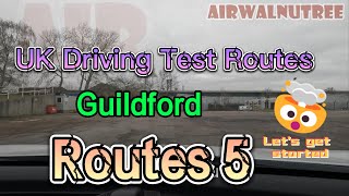 Guildford Driving Test Routes 5 of 20 UK Driving Test Routes UK Practical Driving Test Routes [upl. by Agate784]