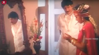 Krishna amp Indraja Telugu Best Love Scene  Krishna Movie  TeluguVideoZ [upl. by Ierna]