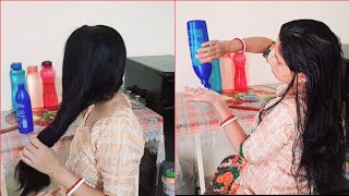 My hair oiling vlog [upl. by Eilla]