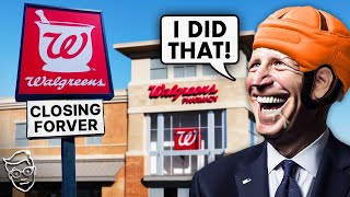 Walgreens Announces Its SHUTTINGDOWN THOUSANDS of Stores Customers Furious Inflation Broke Us [upl. by Ondrea]