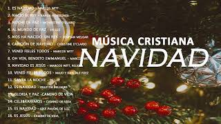 MÚSICA CRISTIANA DE NAVIDAD  ROJO MARCOS WITT  CHRISTINE DCLARIO [upl. by Tullus]