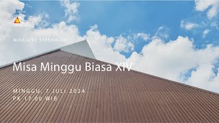 Misa Minggu Biasa XIV pk1700  Minggu 7 Juli 2024  Paroki St Laurentius Bandung [upl. by Winshell]