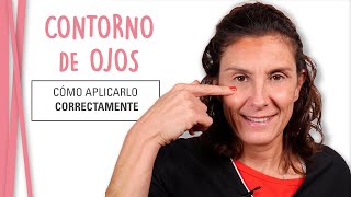 Contorno de OJOS  Cómo aplicarlo correctamente  Masajes Contorno de Ojos [upl. by Bergeman365]