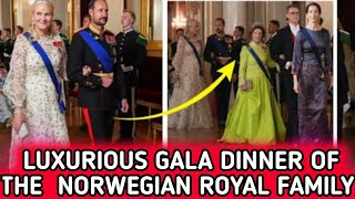 INCREDIBLE APPEARANCE PRINCESS METTE MARIT AT THE ROYAL GALA DINNER WEARING A SPECIAL TIARA [upl. by Obed]