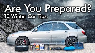 10 Essential Winter Car Preparation Tips you NEED to Know [upl. by Kazmirci]