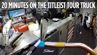 POV Building clubs on the Titleist Tour Truck [upl. by Walrath]