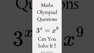 Hardest Olympiad Question stem algebra mathshorts matholympiad shorts learnmath mathfun [upl. by Krahling530]