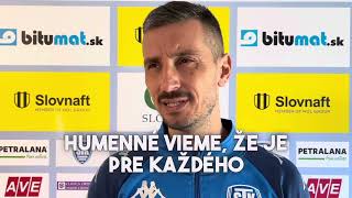 Tréner Vassiljev hodnotí zápas s Dolným Kubínom 40 [upl. by Hendrickson]