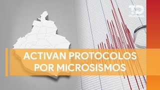 Se registran tres microsismos con epicentro en la Cdmx [upl. by Becka]