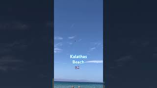 Greece Chania Kalathas beach [upl. by Roshan]