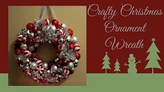 DIY Ornament Wreath [upl. by Rasaec]