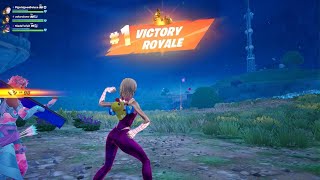 SpiderGwen Demi and Artemis Crowned Trios Victory  Fortnite Ch5 S3 [upl. by Appel103]