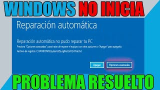 🟡SOLUCIONAR BUCLE de REPARACIÓN AUTOMÁTICA en WINDOWS 10 y 11 [upl. by Marquardt]