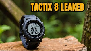 Garmin Tactix 8 Leaks  Coming Soon in November End [upl. by Gerhard]