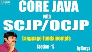 Core Java with OCJPSCJP Language Fundamentals Part12  vararg methods [upl. by Shiekh530]