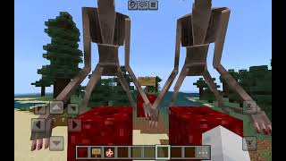 THE GOATMAN ADDON FOR MCPE LINK IN THE COMMENTS [upl. by Suirrad]