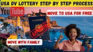 How to Apply for DV Lottery 2025 with Your Phone  Step by Step [upl. by Adnoma]