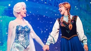 Frozen Songs – Live Show  Disneyland California Resort HD Part 1 [upl. by Schilit153]