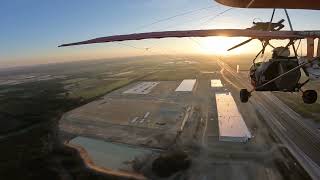 Sunday morning ultralight flight Part 1 [upl. by Joycelin139]