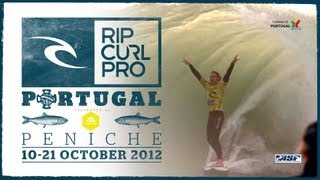 Bede Durbidge Talks Surfing In Peniche Portugal [upl. by Nod]