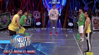 Spoonginator  Minute To Win It  Last Tandem Standing [upl. by Einahpats]