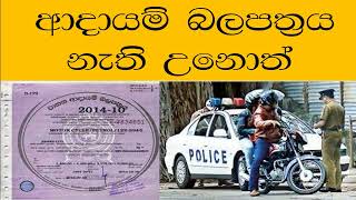 How to get Revenue Licence 2023 adayam balapathraya nathi unoth [upl. by Neslund]