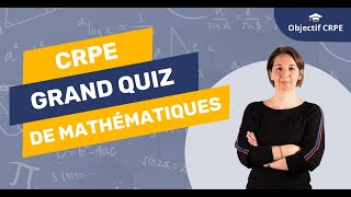 CRPE  Grand quiz de maths  mettezvous au défi [upl. by Ahsaf]