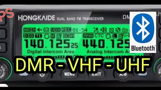 NEW  DMR VHF UHF GPS APRS BLUETOOTH Zastone DM9100 [upl. by Aneba159]