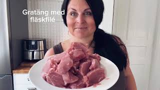 wwwmadameedithse  Gratäng med fläskfilé [upl. by Adiela]