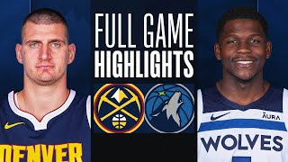 NUGGETS at TIMBERWOLVES  FULL GAME HIGHLIGHTS  March 19 2024 [upl. by Eenel188]