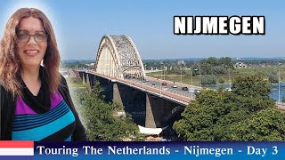 One day visiting Nijmegen  Walking tour to the bridge [upl. by Euqinot156]