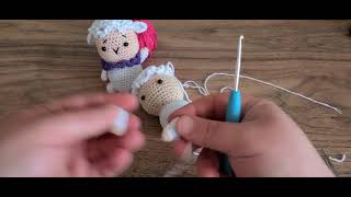 amigurumi anahtarlık sevimli kuzu part2 reels amigurumis respect [upl. by Oni]