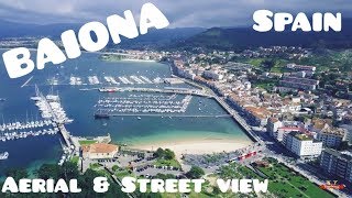 BAIONA \ Spain España Espanha \ Aerial view amp Street View 120 [upl. by Giwdul583]