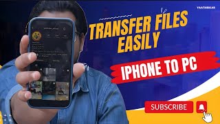 IPHONE TO PC  എളുപ്പത്തിൽ file transfer ചെയ്യാം 🤩 tech techvideo iphone pc malayalam [upl. by Amik]