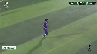 Highlights Team Silvercity vs Alhamra FC  Total Football Premier league season 4 [upl. by Zetnahs685]