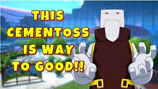 Discover the Secrets of the Most Insane Cementoss Player in My Hero Ultra Rumble [upl. by Einhpad141]