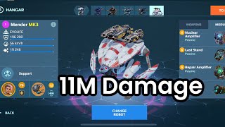 Súper Mender 11Million Damage  War Robots Gameplay [upl. by Paine]