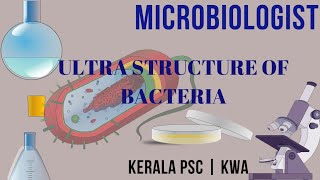 Ultra structure of Bacteria  KWA Microbiologist Exam kpsc waterauthority [upl. by Holey]