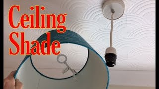 How to change a ceiling light shade very easy [upl. by Lizabeth]