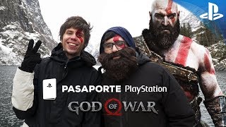 ¡RUBIUS y MANGEL presentan PasaportePlayStation   SORTEO épico God Of War [upl. by Euginomod]