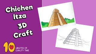 Chichen Itza 3D Craft [upl. by Anneuq]