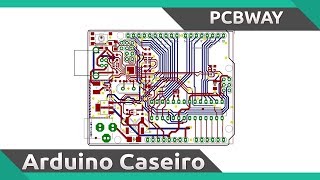 PCBWAY Como Fazer Um Arduíno [upl. by Maunsell]