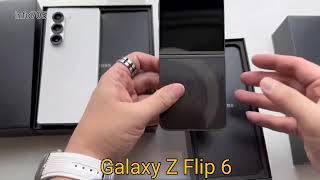 Samsung Z Fold 6 amp Z Flip 6 Unboxing  Best cases [upl. by Valdas]