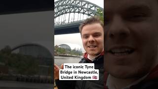 The ICONIC Tyne Bridge in Newcastle 🌁🇬🇧 travel geography learning newcastle england uk [upl. by Ardnauqal]