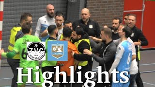 highlights samenvatting ZVC Veenendaal  ZVV Ede eredivisie futsal [upl. by Aicel]