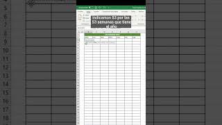 CALENDARIO 2023 en EXCEL shorts excel superexcel excelgratis tutorial tutoriales excelgratis [upl. by Karly]