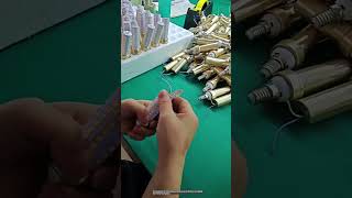 The manufacturing process of LED energy saving lamps [upl. by Pillihp420]