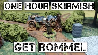 One Hour Skirmish  Capture Rommel Battle Report1 [upl. by Nonaihr814]